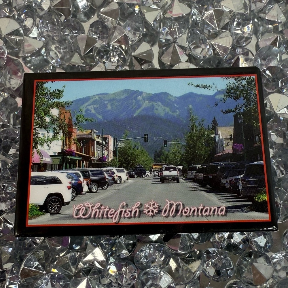 Magnet Whitefish Montana Decorative Magnet — Scenic Main Street